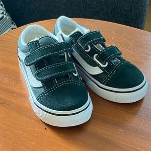 Brand new without tags never been work hunter green vans. Size 9 youth